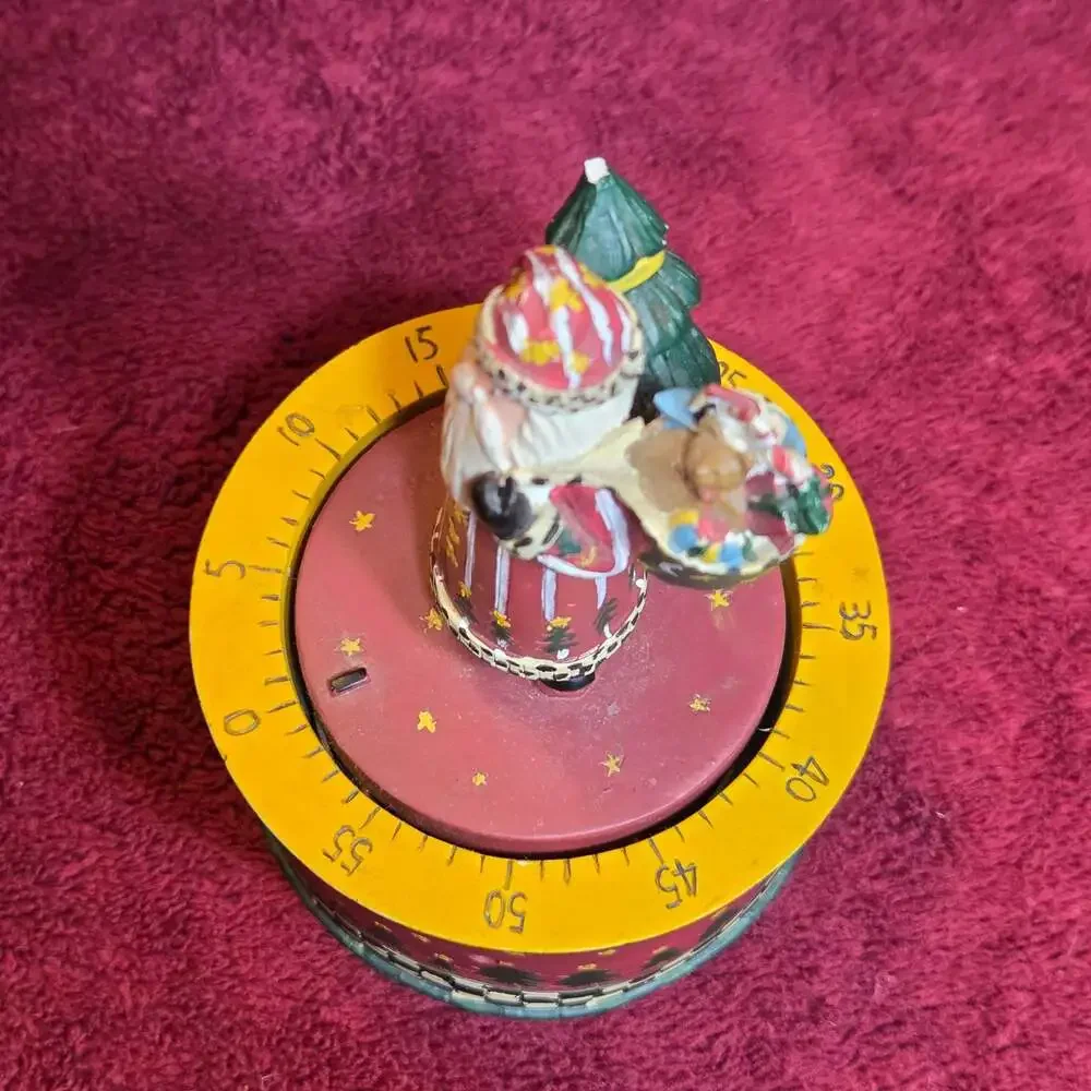 Boston Warehouse Christmas Santa Kitchen Timer